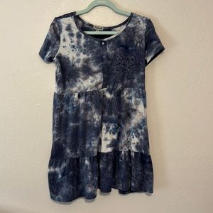 Girls tie dye dress